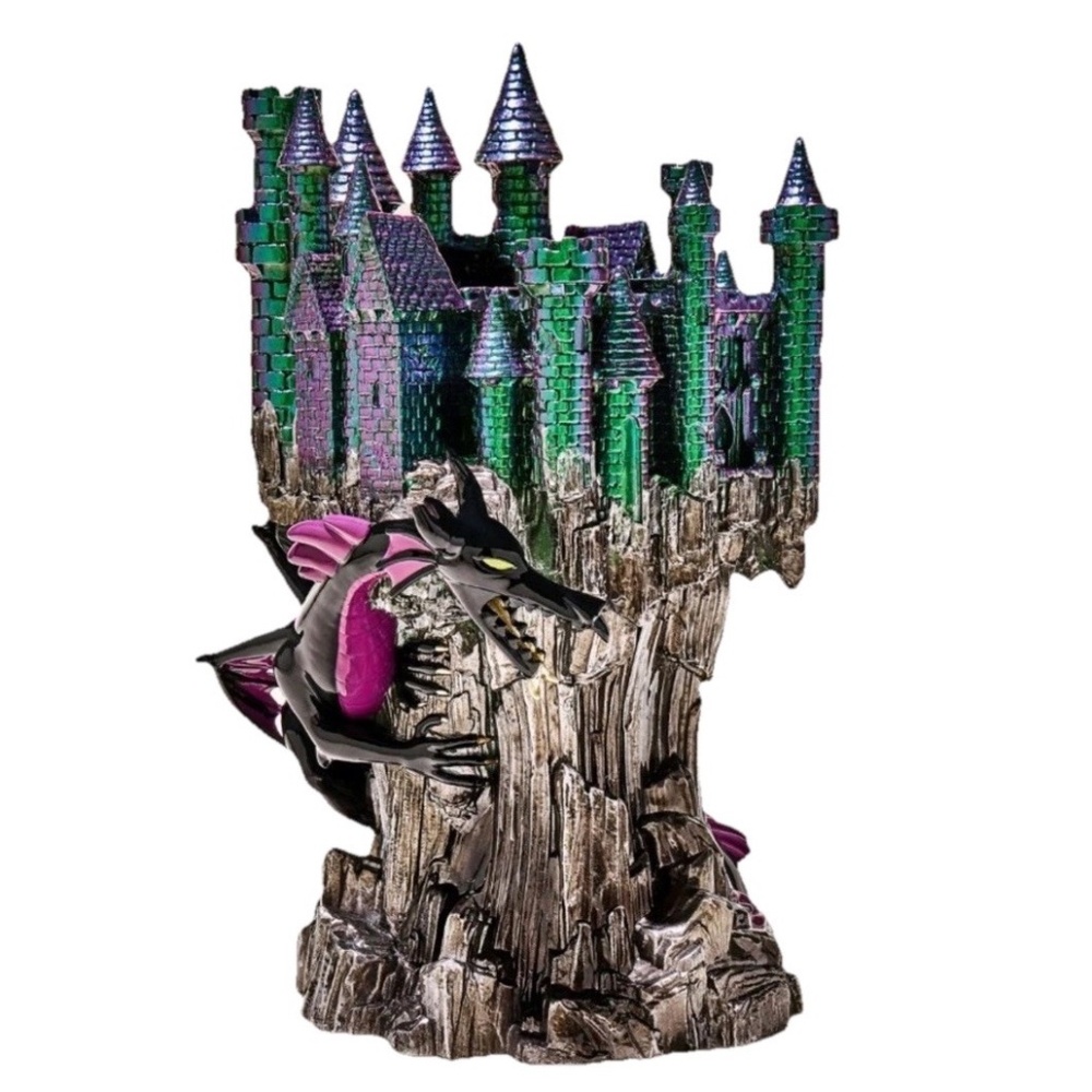 Maleficent castle with dragon BBW